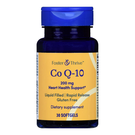 Foster & Thrive™ CoQ10 200 mg Softgels - 30 Count Bottle