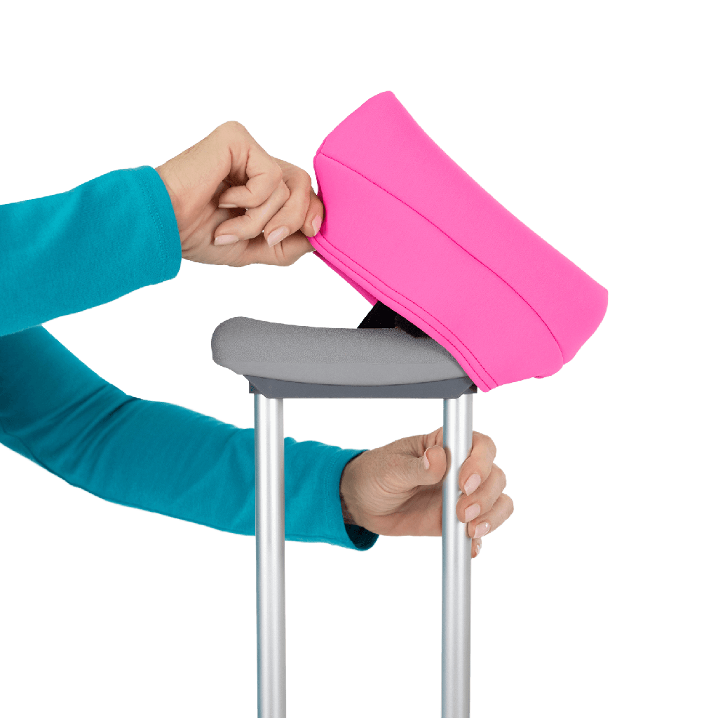 crutch top pad for comfort