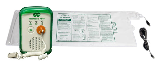 Medical device with recording feature on a white background