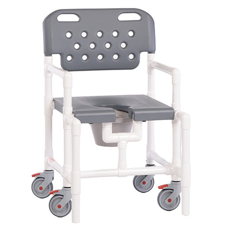 ELITE MIDSIZE SHOWER CHAIR COMMODE