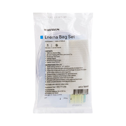 enema bag set