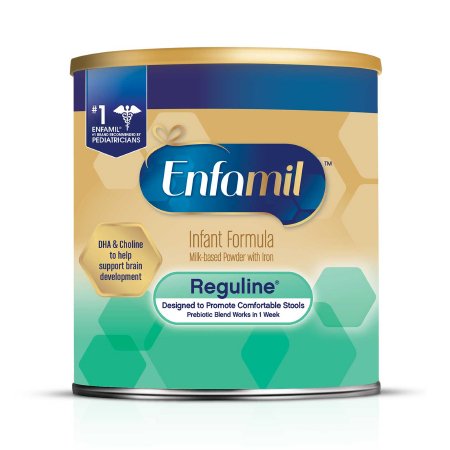 Enfamil Infant Formula canister on a white background