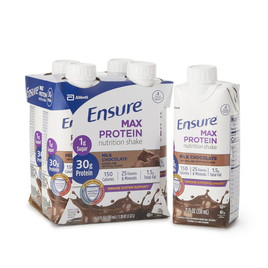 Ensure Max Protein nutrition shake packaging on a white background