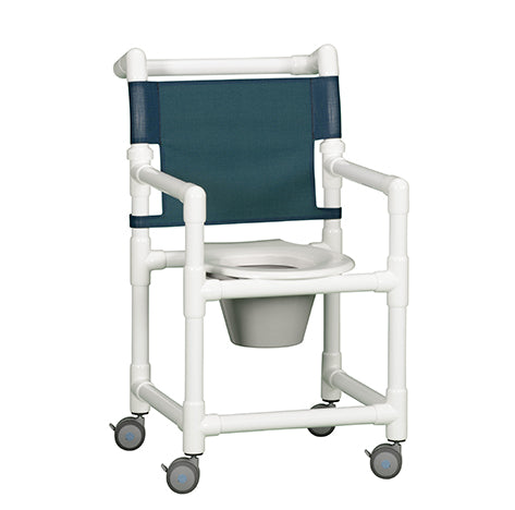 ECONOMY SHOWER CHAIR COMMODE