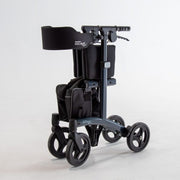 Black rollator on a white background