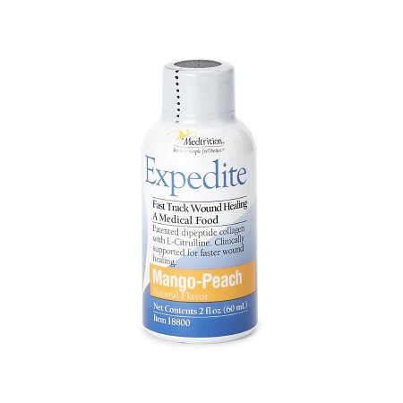 Expedite Peach Mango Liquid Supplement 2 oz Bottle