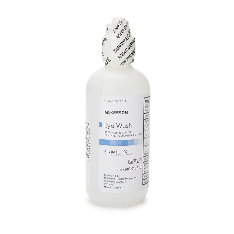 McKesson Sterile Eye Wash Solution 4 oz