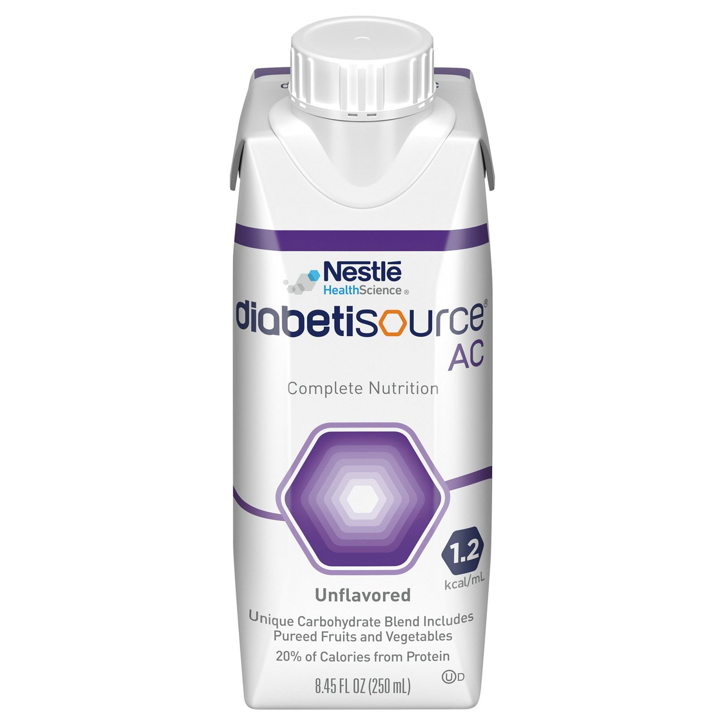 Diabetisource® AC Unflavored Liquid 250 mL Carton
