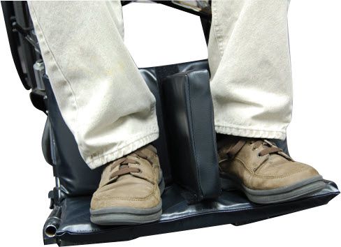 Wheelchair Footrest Extender with Leg Separation - Adjustable Hip Alignment