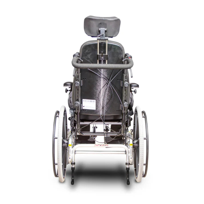 Wheelchair with a white background