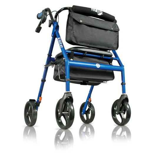 Hugo Elite Rolling Walker with Seat