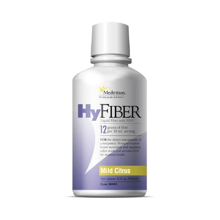 Medtrition HyFiber liquid fiber bottle on a white background