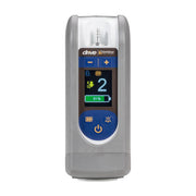 Digital device with a screen and control buttons on a white background