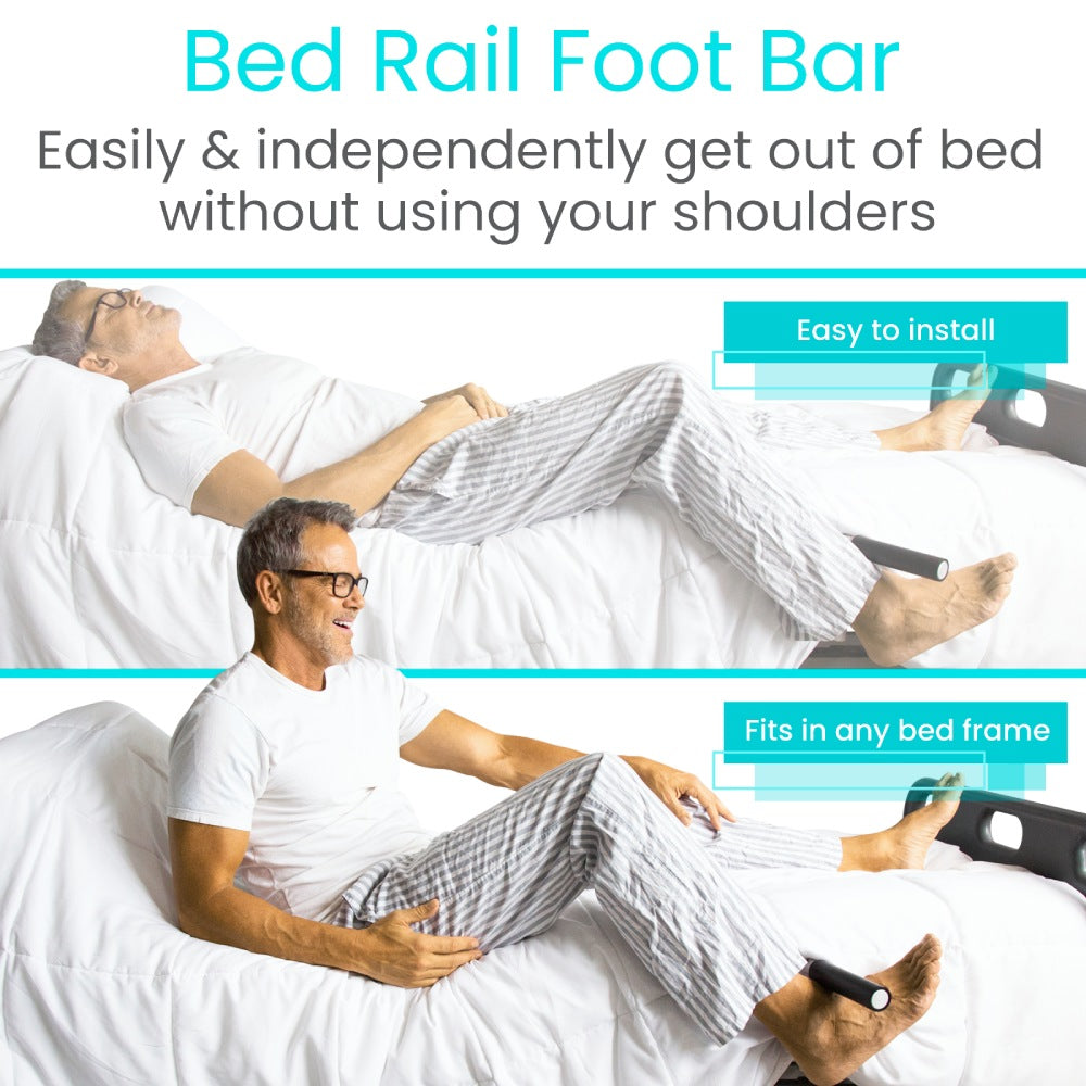 bed rail foot bar