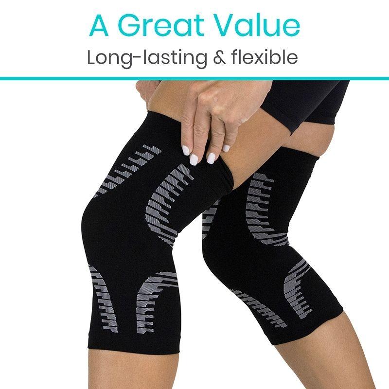 Knee Compression Sleeves - Support for Active Individuals