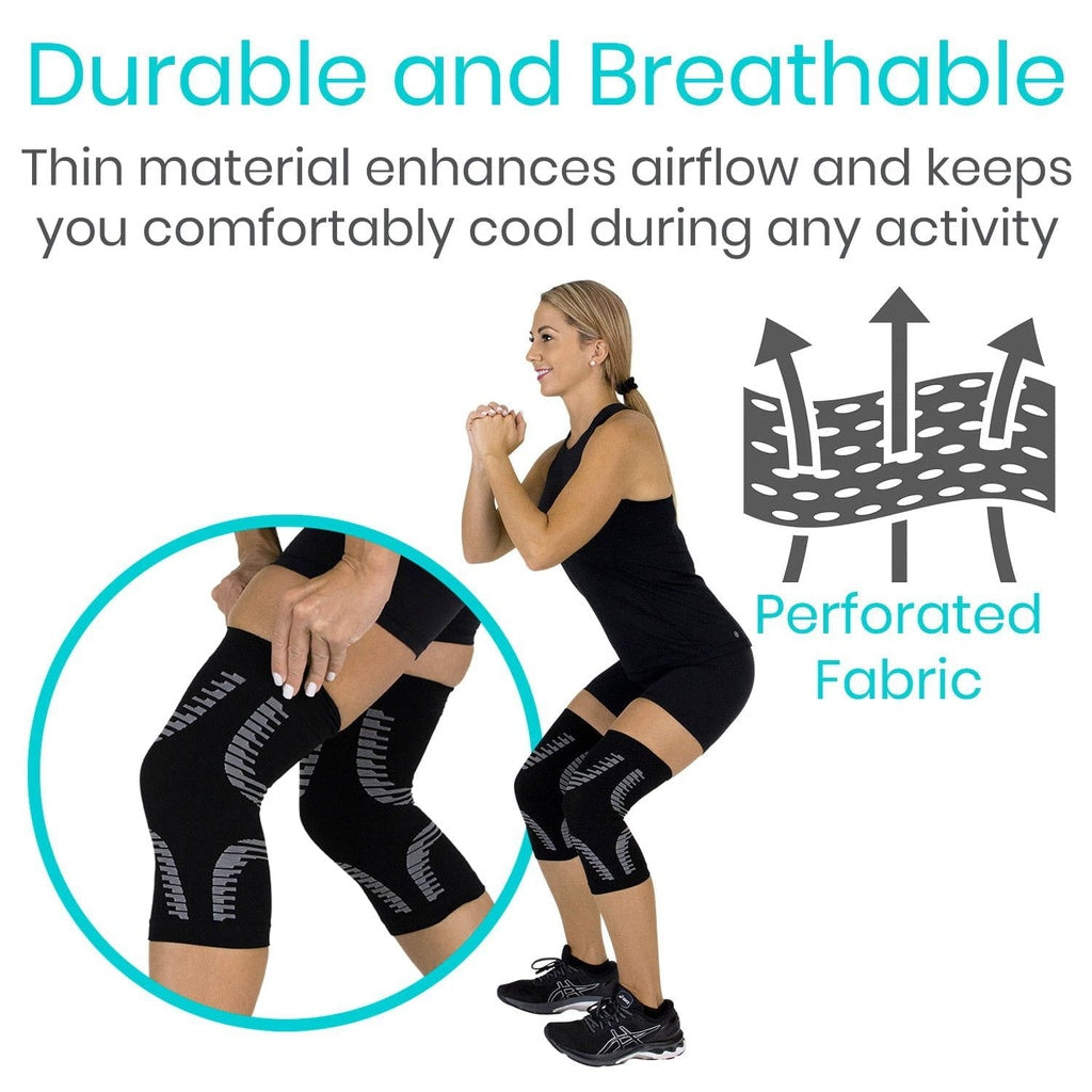 Knee Compression Sleeves - Support for Active Individuals
