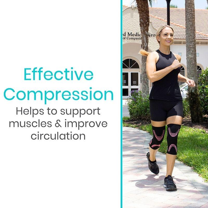 Knee Compression Sleeves - Support for Active Individuals
