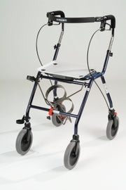Walker with wheels on a white background