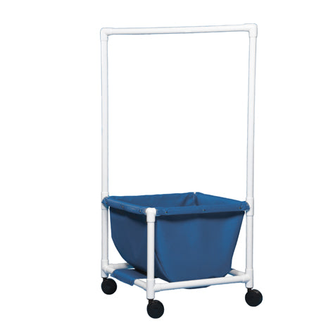 LAUNDRY HAMPER W/CLOTHES ROD