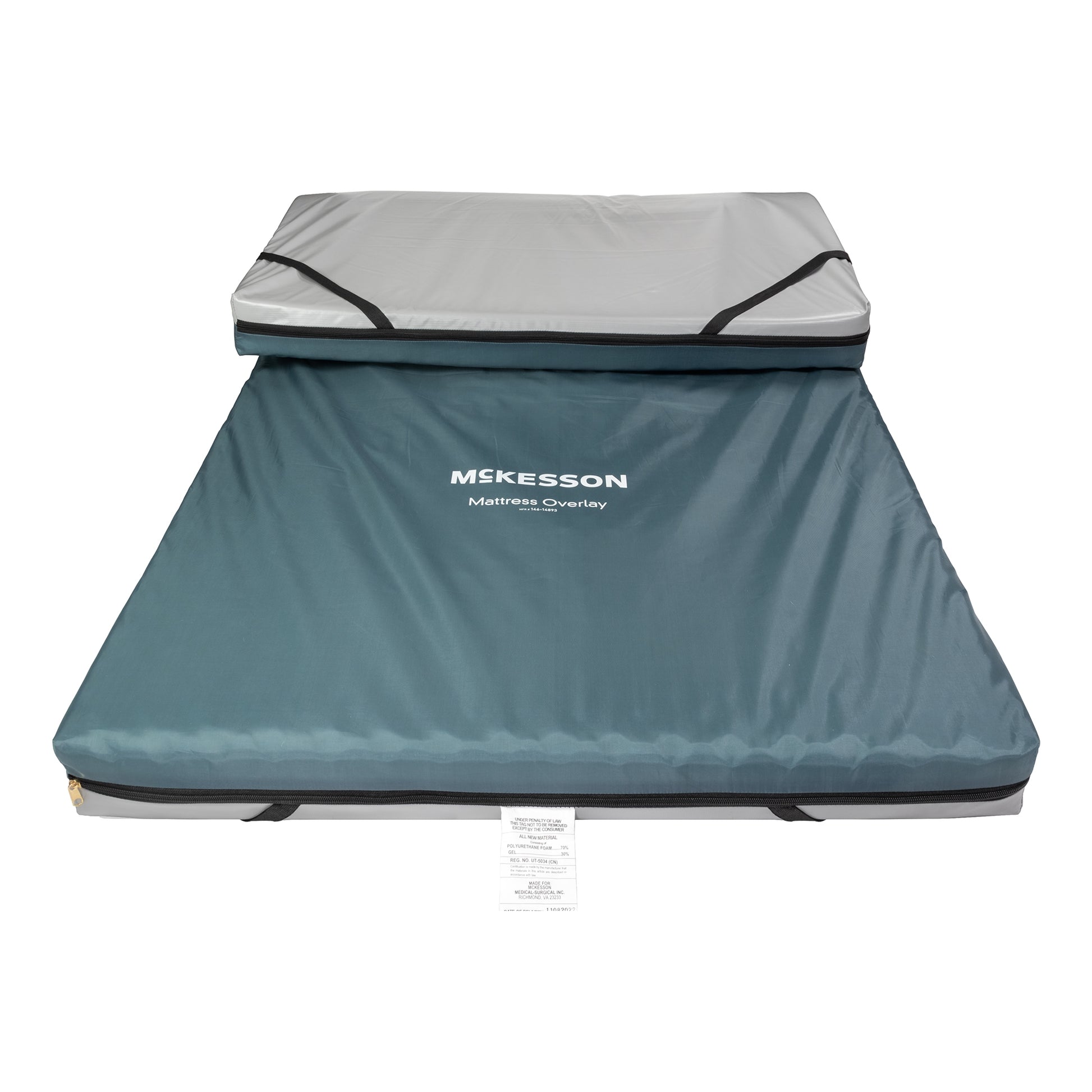  McKesson mattress overlay on a white background