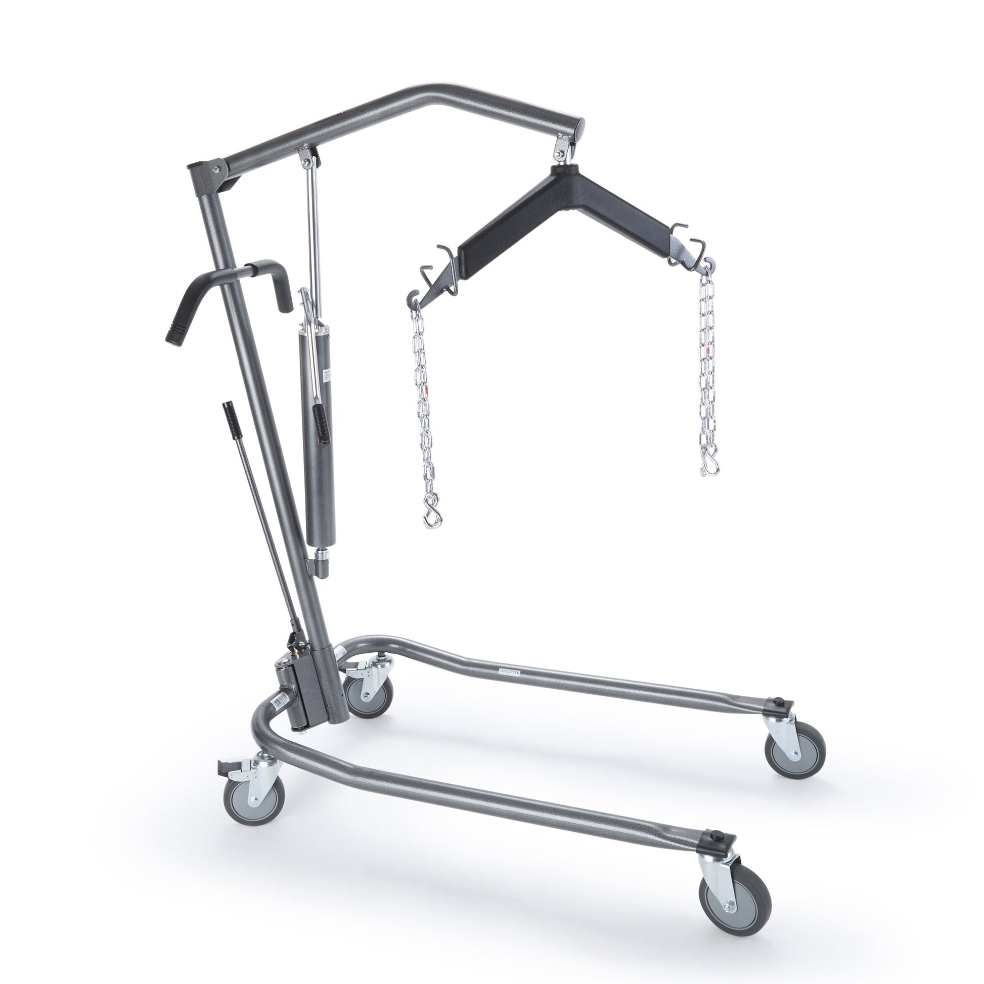 Medical patient lift on a white background