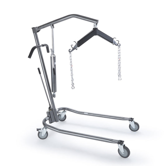 Medical patient lift on a white background