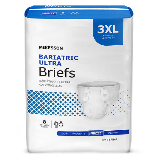 McKesson Ultra Absorbent Underwear, X-Large, Heavy Absorbency, Unisex