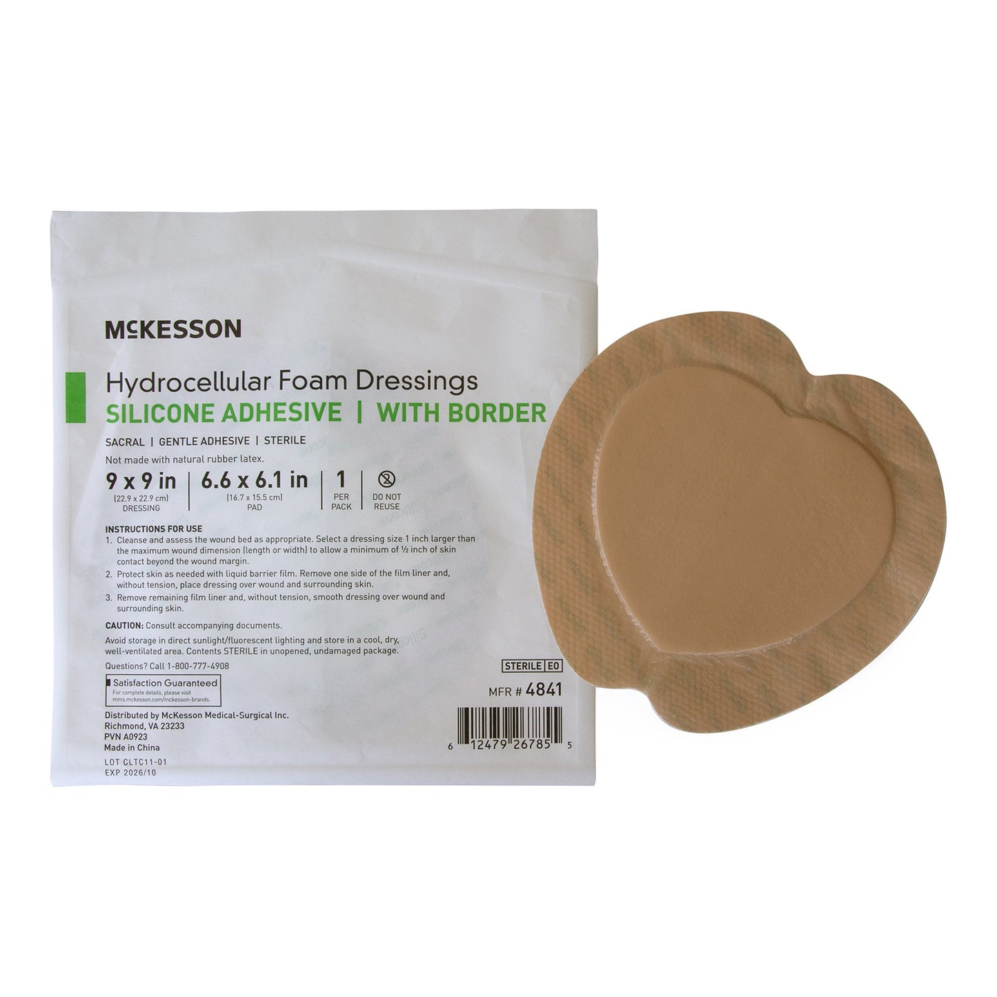 foam dressing adhesive