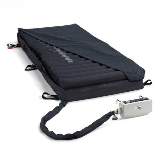 Active Air Mattress System 8" - Alternating Air & Low Air Loss Technology 350 lb