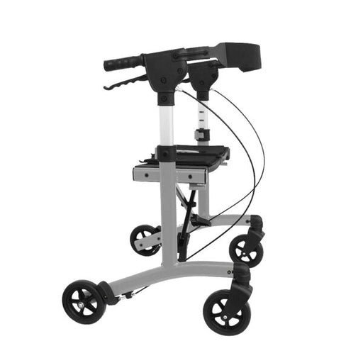 Rollator with wheels on a white background