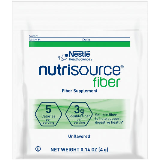 Nestle Nutrisource Fiber supplement package on a white background