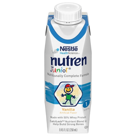Pediatric Oral Supplement Nutren® Junior Vanilla Flavor 8.45 oz. Tetra Prisma®