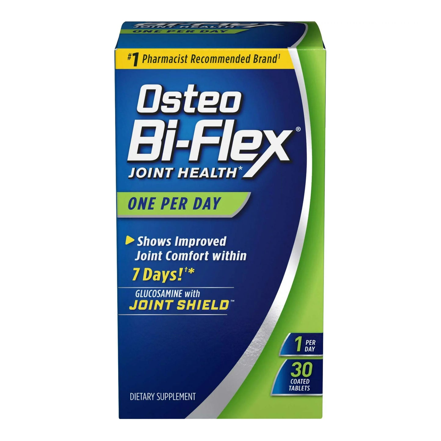 Joint Health Supplement Osteo-Bi-Flex® Vitamin D / Glucosamine 400 IU - 1500 mg Strength Caplet 30 per Bottle