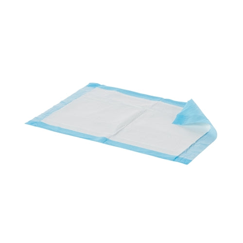 Disposable underpad on a white background