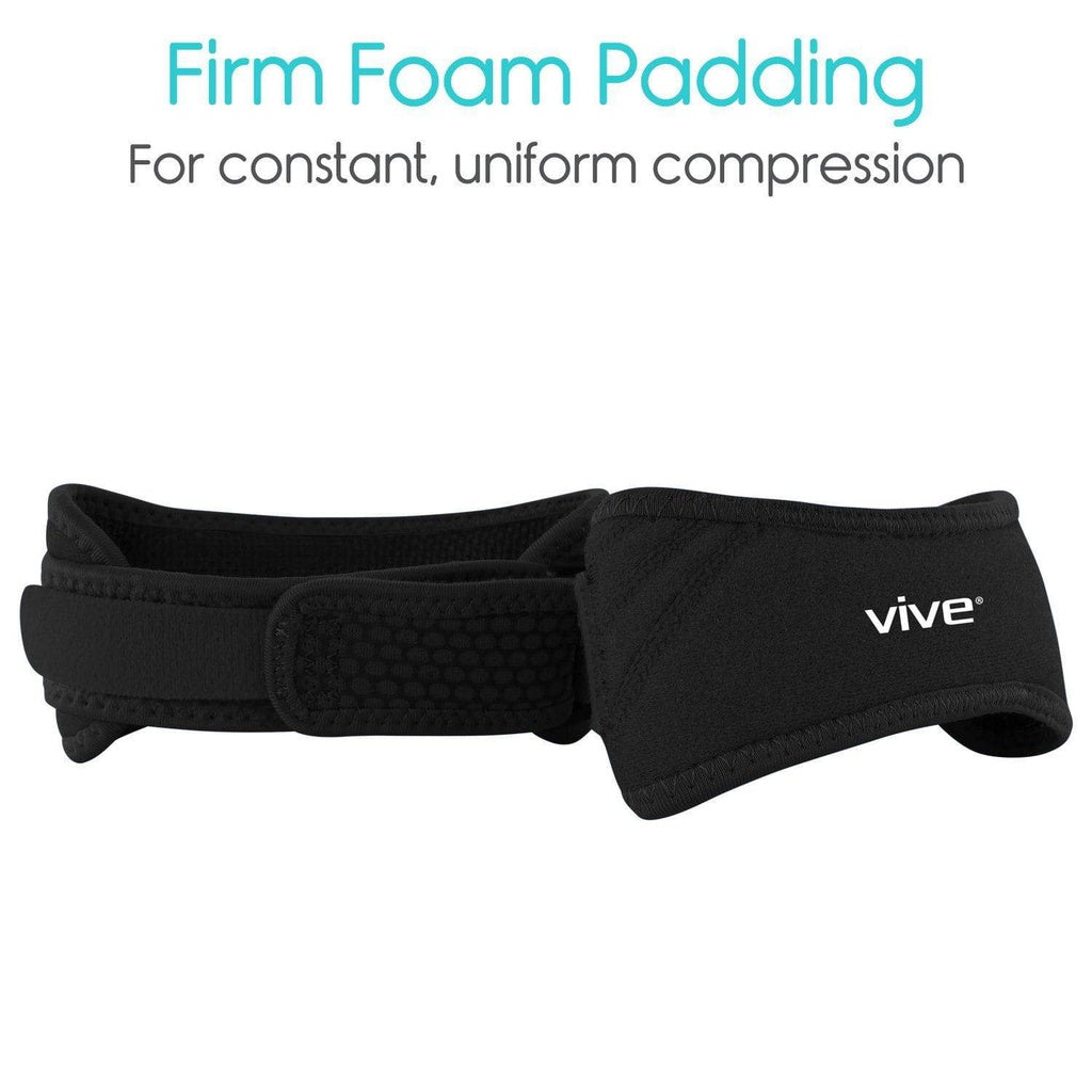 Patella Knee Straps - Adjustable Compression Support for Knee (Pair)