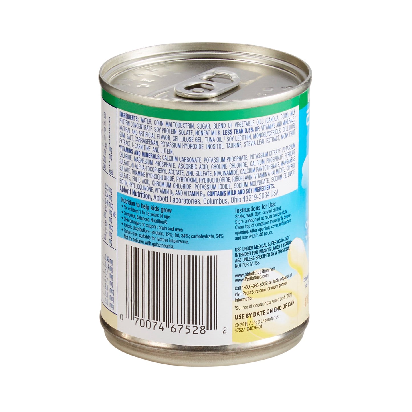 PediaSure Grow & Gain Banana 8 oz Can - Complete Pediatric Nutrition