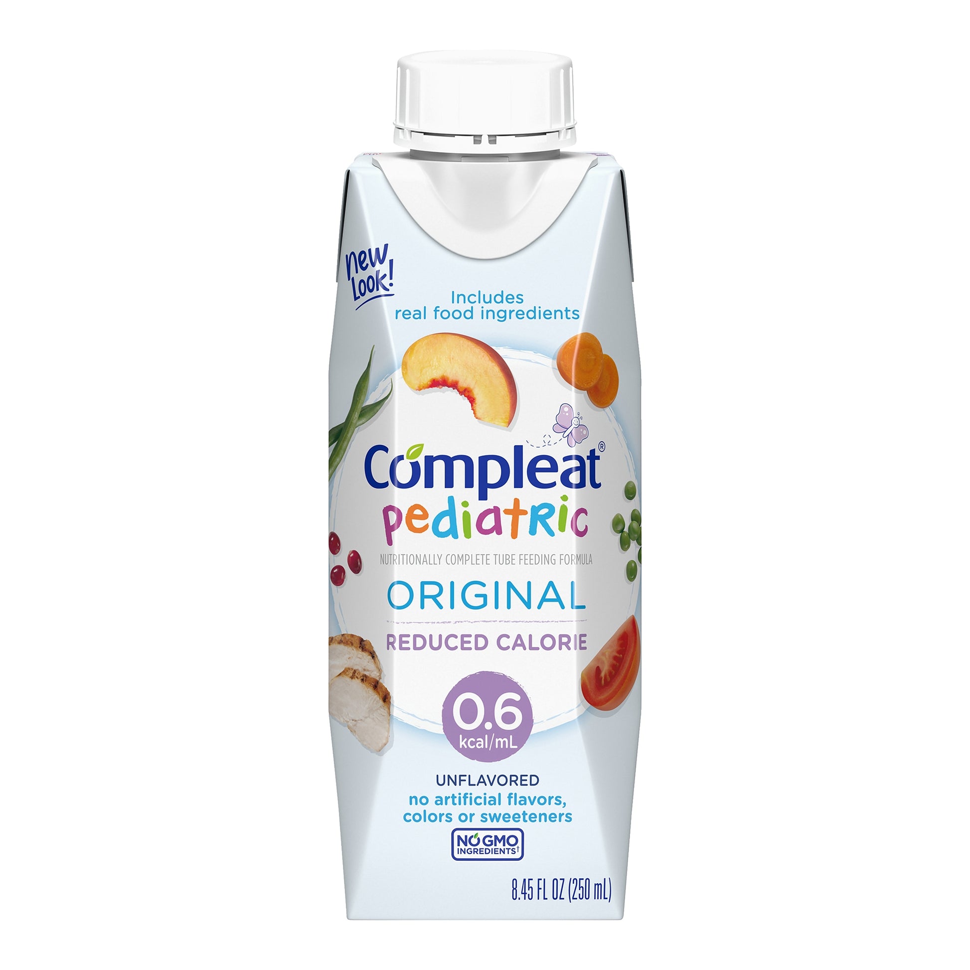 Compleat Pediatric Original Reduced Calorie packaging on a white background
