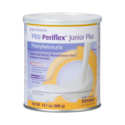 Pediatric Oral Supplement PKU Periflex® Junior Plus Orange Flavor 14.1 oz.