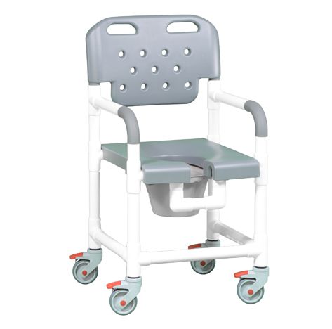 PLATINUM SHOWER CHAIR COMMODE
