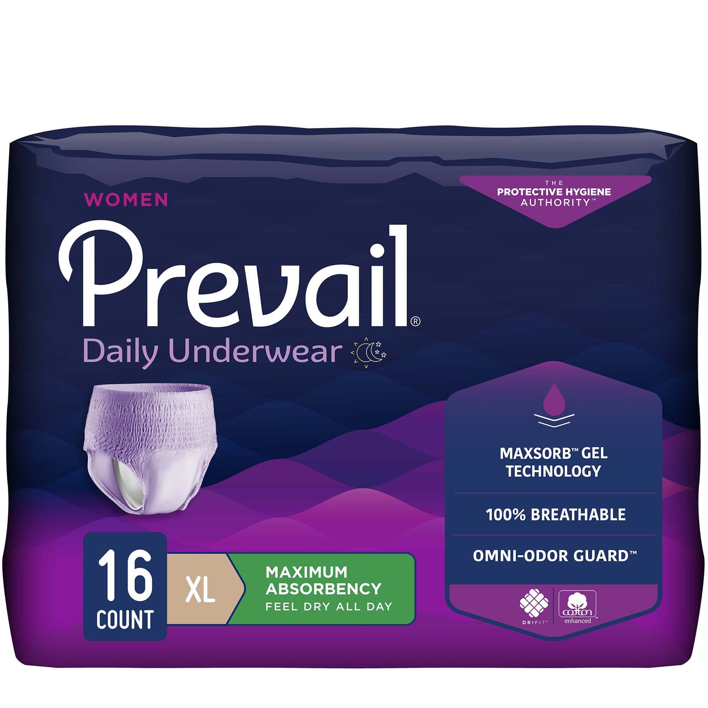Prevail Daily Underwear pack of 16