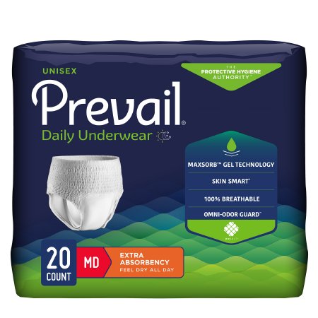 Prevail daily underwear 20 pack