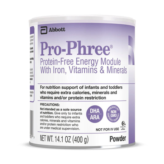 Abbott Pro-Phree protein-free energy module can on a white background