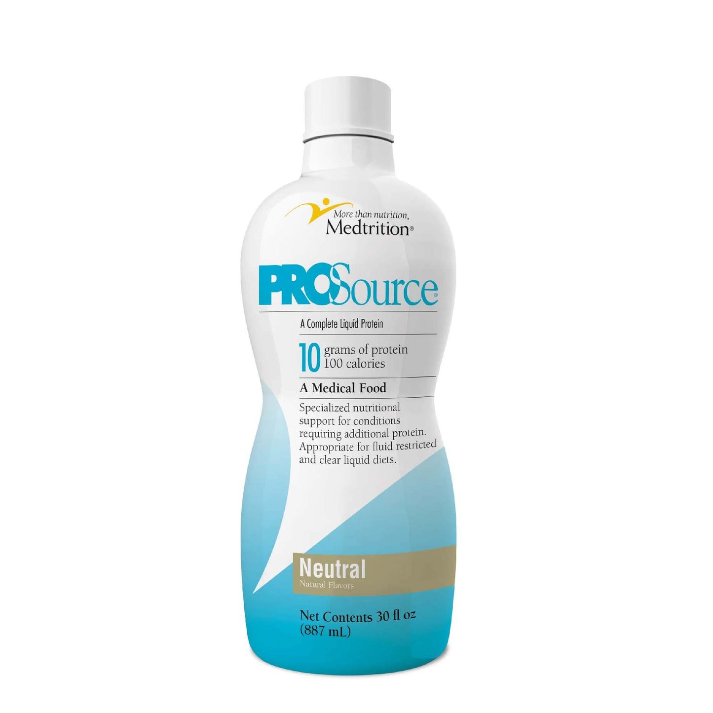 Oral Supplement ProSource® Neutral Flavor Liquid 30 oz. Bottle
