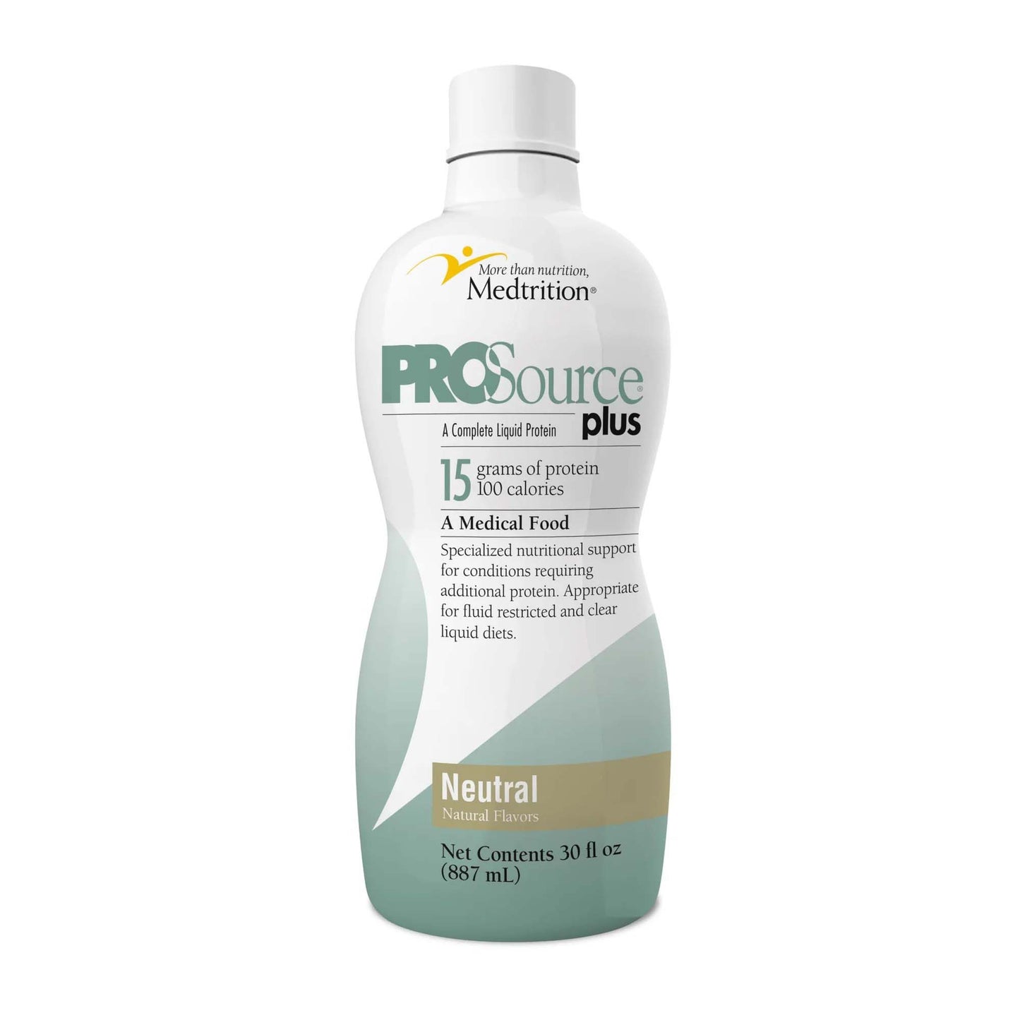 Medtrition ProSource Plus protein supplement bottle on a white background