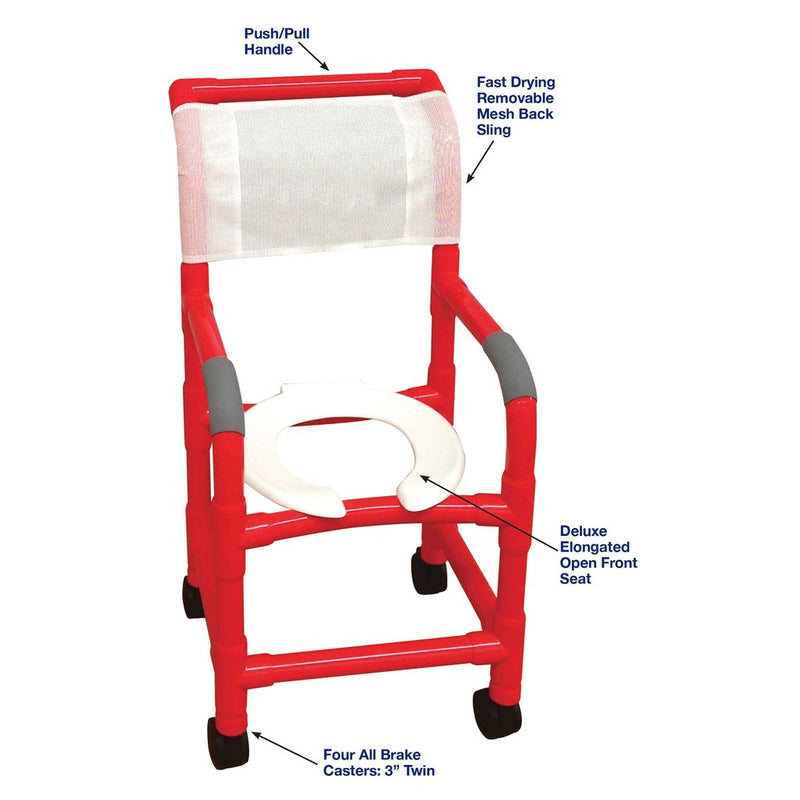 MJM International 115 Series Pediatric & Small Adult Shower Chairs