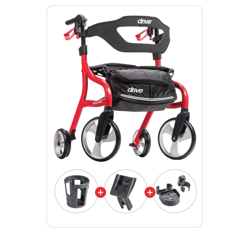 red rollator
