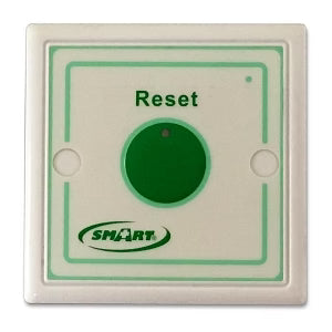 Reset button with green label and 'SMART' branding on a white background