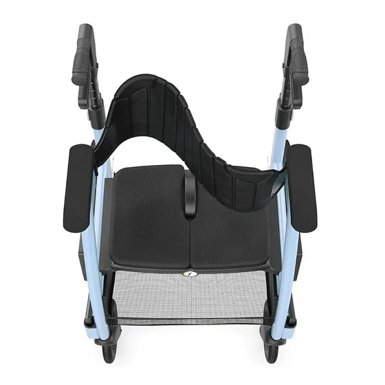 top view of the rollator