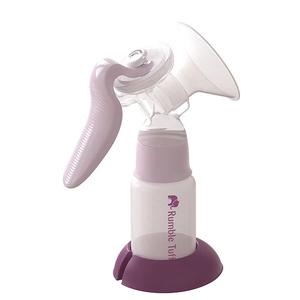 Purple and white handheld device with a nozzle on a white background