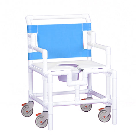 BARIATRIC SHOWER CHAIR COMMODE 550#